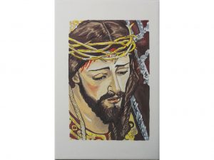 Azulejo de cerámica Cristo