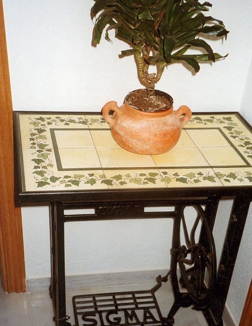 mesa de cerámica