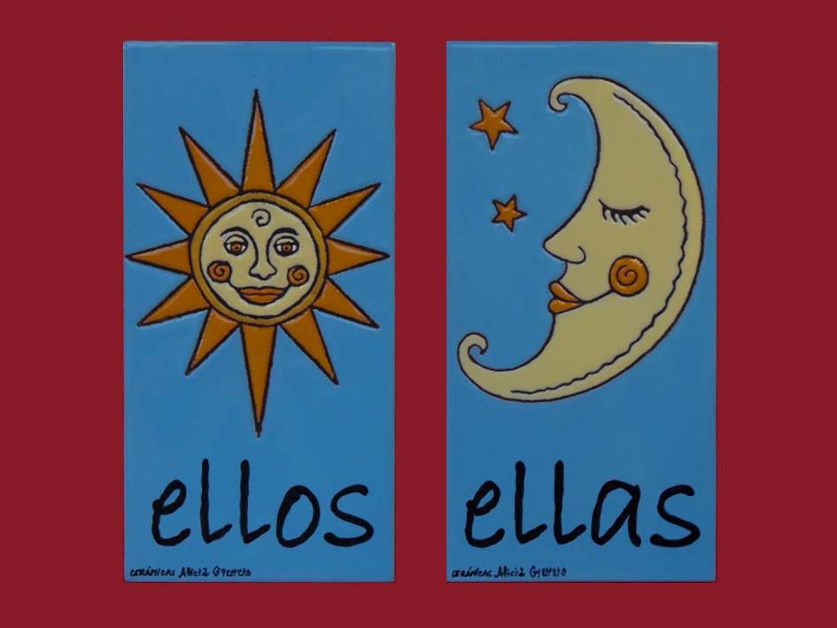 Azulejos Luna y Sol